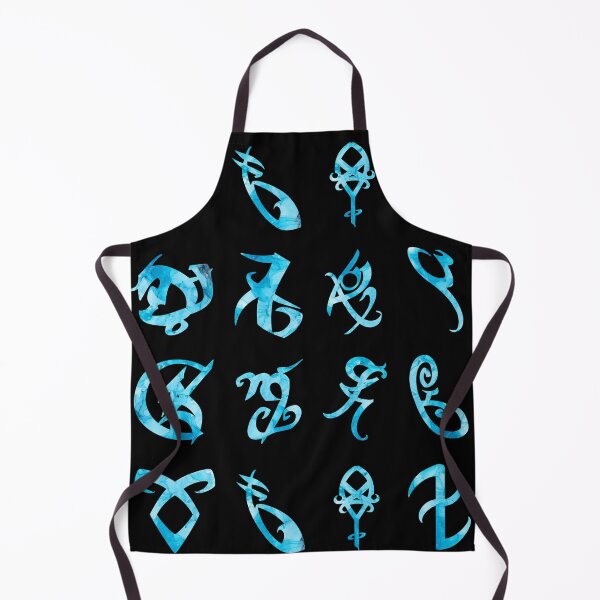 Item preview, Hydro Flask stickers pack set - Shadowhunters rune (blue ink sea) | Parabatai | Angelic power rune | Alec, Magnus designed and sold by Vane22april.