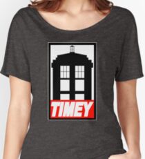 TIMEY Women's Relaxed Fit T-Shirt