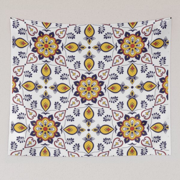 Item preview, moroccan Floral pattern handmade, Arabic moroccan pattern, vintage art designed and sold by doitwithlove.