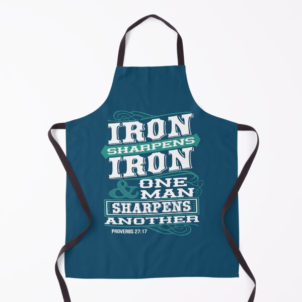 Item preview, Iron sharpens iron and one man sharpens another designed and sold by wazoosi.