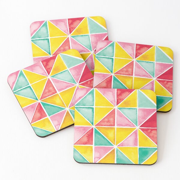 Item preview, Triangle Tiles | Sorbet Mix designed and sold by RebeccaFlaherty.