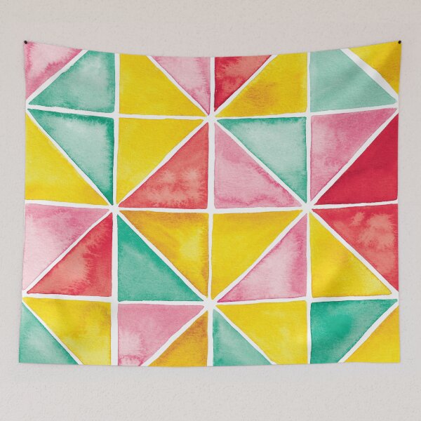 Item preview, Triangle Tiles | Sorbet Mix designed and sold by RebeccaFlaherty.