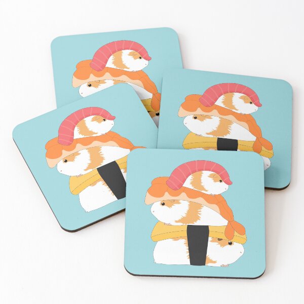 Item preview, Guinea Pig Sushi designed and sold by Lulupainting.