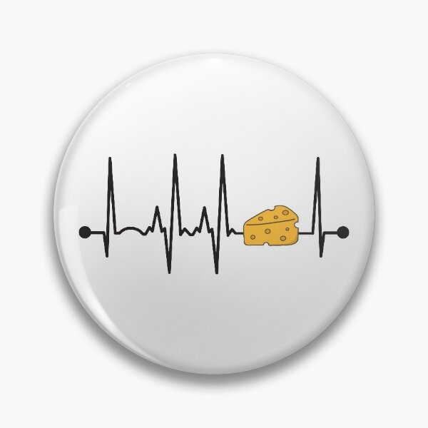 Item preview, Cheese Heartbeat designed and sold by teesaurus.