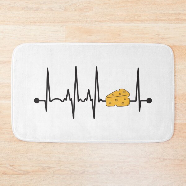 Item preview, Cheese Heartbeat designed and sold by teesaurus.