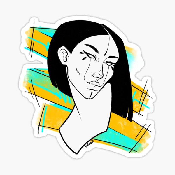 Bionic Graffiti Sticker
