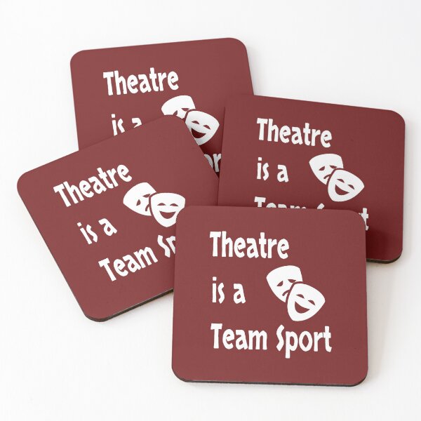 Item preview, Theatre is a team sport, Acting, Actor, Actress Stage  designed and sold by mwagie.