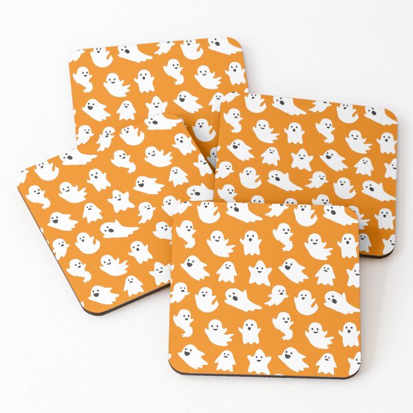 Item preview, Cute Halloween ghosts pattern designed and sold by Aysel's Designs.