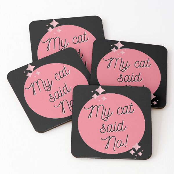 Item preview, My cat said No- DARK designed and sold by gloriaC CREATE.