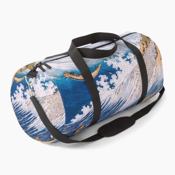 Item preview, Boat in Waves Japanese Vintage Wave Art designed and sold by VintageArchive.