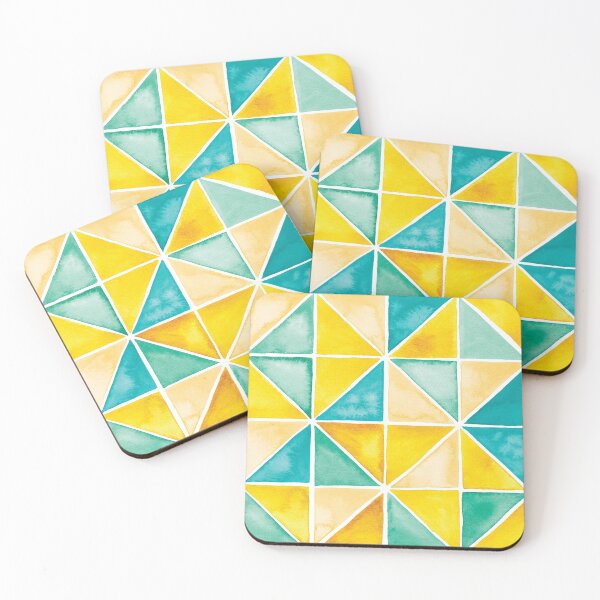 Item preview, Triangle Tiles | Mint & Lemon designed and sold by RebeccaFlaherty.