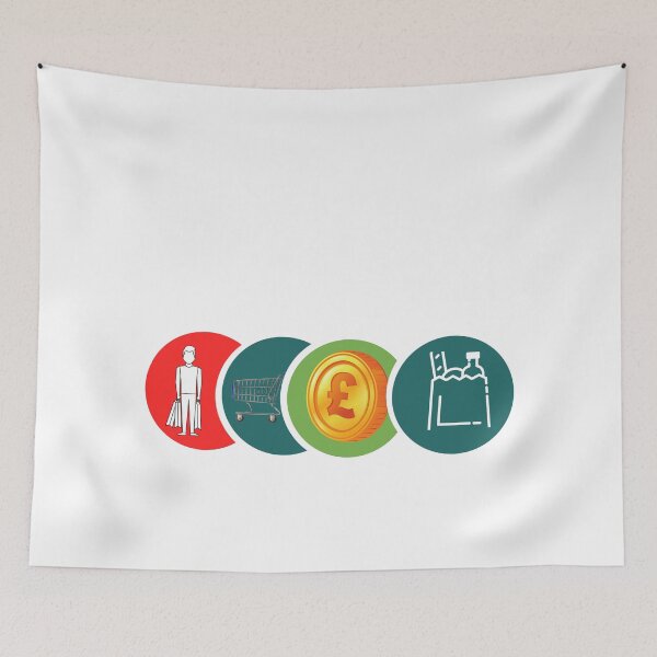 Item preview, Kids Supermarket Role Play UK Version designed and sold by diverseidentity.