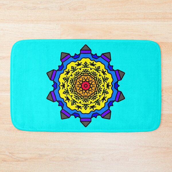 Item preview, Rainbow Color Mandala Pattern Design designed and sold by Now-Thats-Crazy.