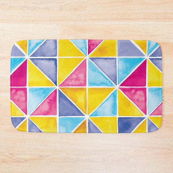 Item preview, Triangle Tiles | Bright Mix designed and sold by RebeccaFlaherty.
