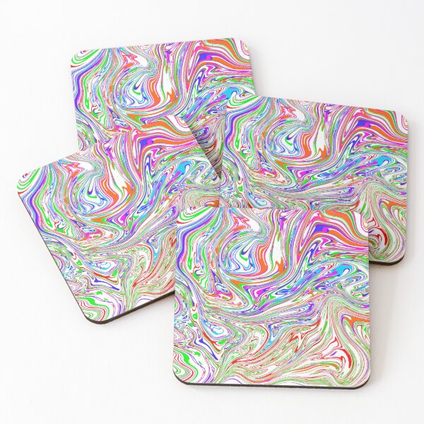 Item preview, Colourful marble swirly picture designed and sold by MsWater-Full.