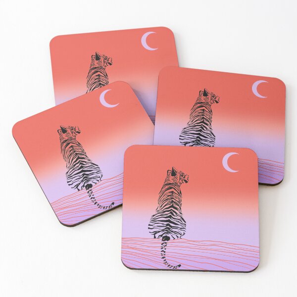 Item preview, tiger in sun set designed and sold by Jaz-ai.