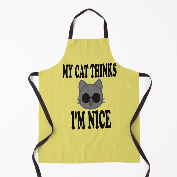 Item preview, My Cat Thinks I'm Nice Funny Teacher Shirt Humor designed and sold by AVOGATO KITTY KAT CAT.