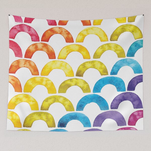 Item preview, Rainbow Repeat designed and sold by RebeccaFlaherty.