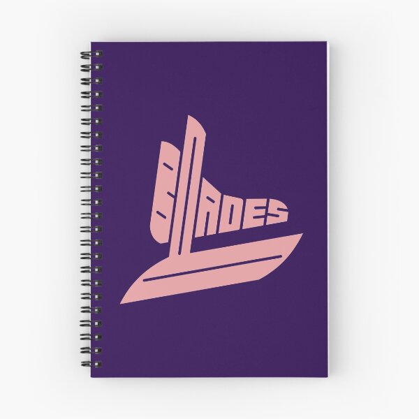 Item preview, Lady Blades Pink Hockey Skate Logo designed and sold by FanSportsSpot.