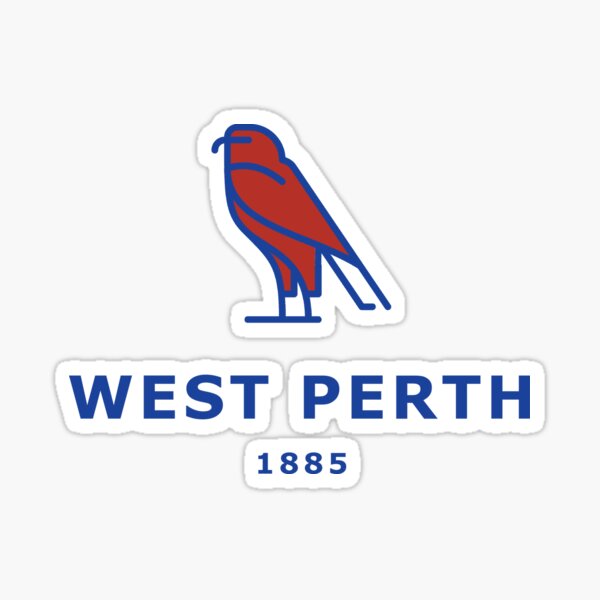 Item preview, West Perth Falcons Football Club designed and sold by fourthreethree.