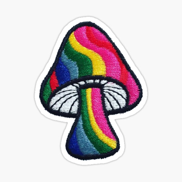 Mushroom Patch Sticker