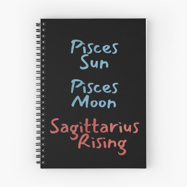 Item preview, Pisces Sun Pisces Moon Sagittarius Rising Text designed and sold by leomooncreates.