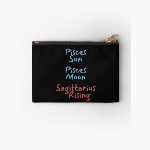 Item preview, Pisces Sun Pisces Moon Sagittarius Rising Text designed and sold by leomooncreates.