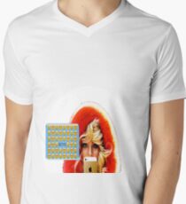 Boys Men's V-Neck T-Shirt