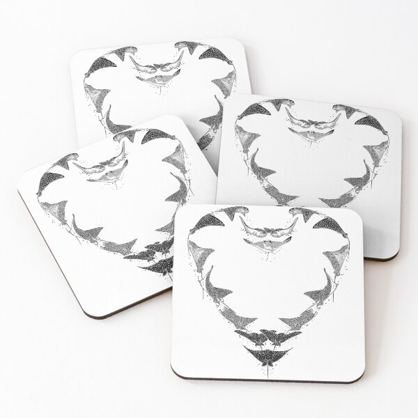 Item preview, Eagle Ray Heart designed and sold by Narked-Shark.