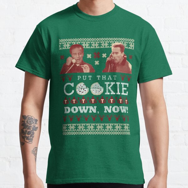Put That Cookie Down, Now! Ugly Sweater Design Classic T-Shirt