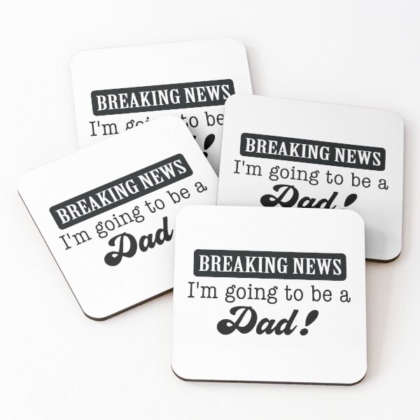 Item preview, Breaking News - I'm Going to be a Dad designed and sold by LovenLaughter.