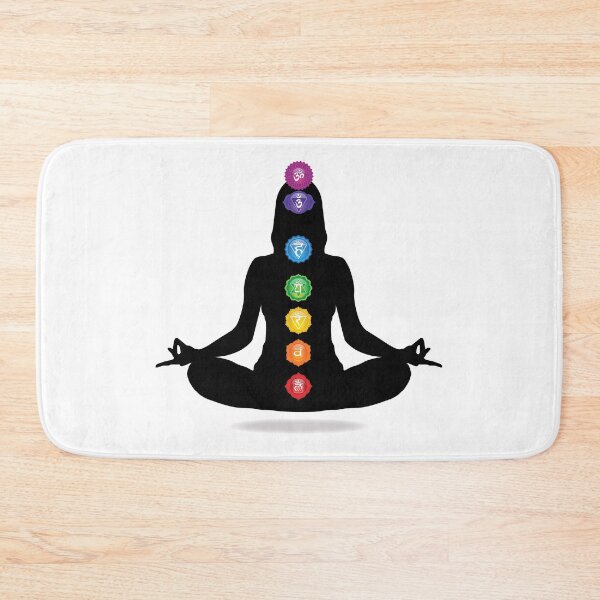 Item preview, Woman 7 Chakra Symbols - WhiteBG 66 designed and sold by serenaking.