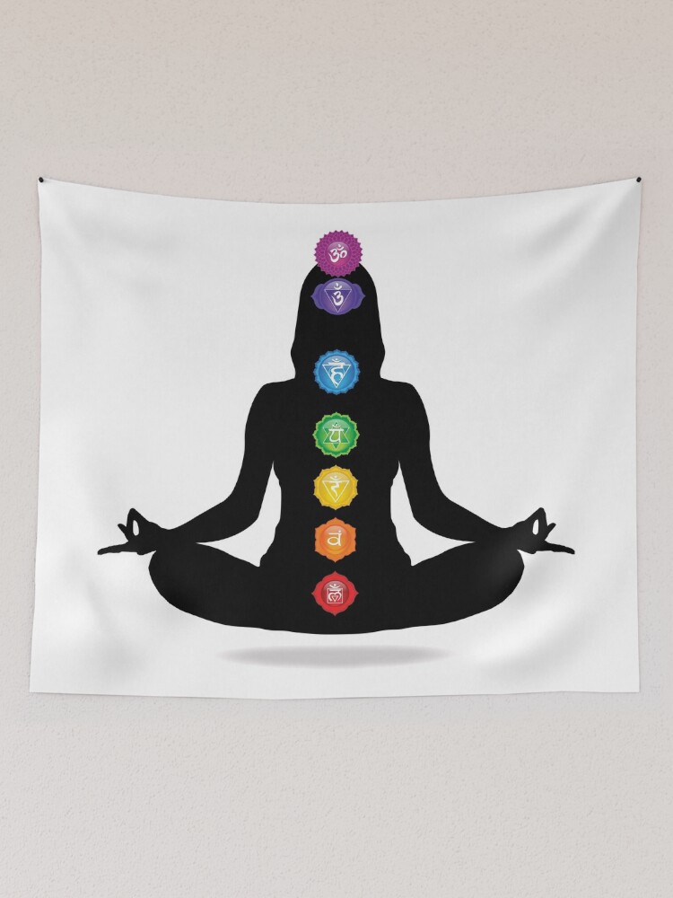 Sacral - Svadhishthana Chakra Art & Info Rectangular Pillow by Serena King