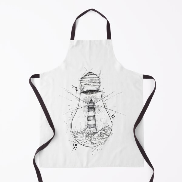 Item preview, Leave the Light On- Lighthouse Illustration designed and sold by cloudeddreams.