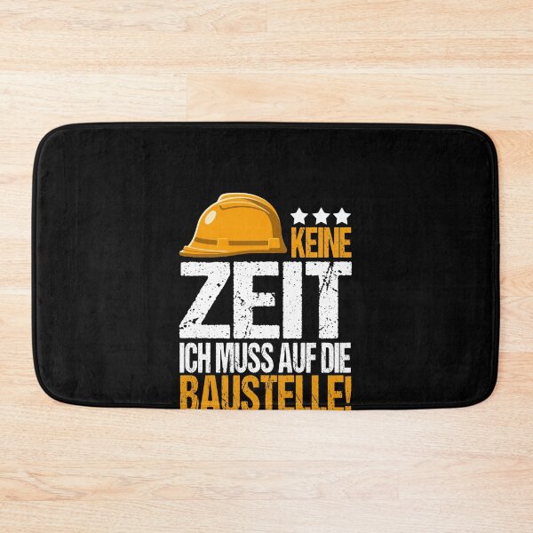 Artikelvorschau, Keine Zeit! Ich muss auf die Baustelle Eigenheim entworfen und verkauft von redshirtz.