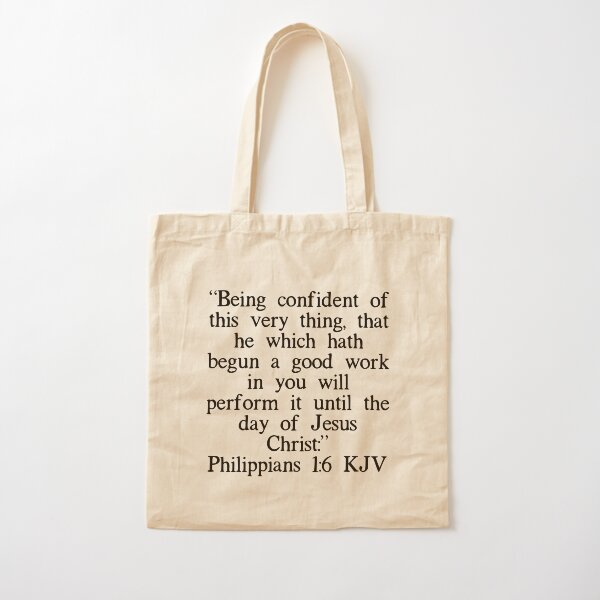He Who Began A Good Work {Tote Bag} He Who Began A Good Work {Tote Bag}