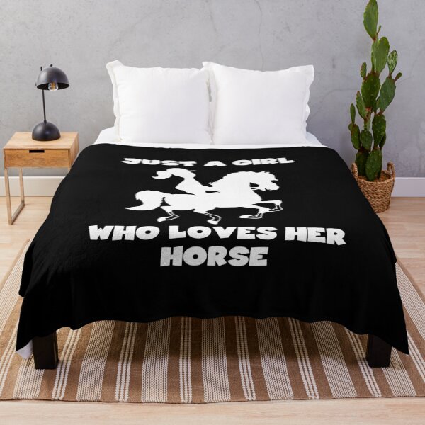 Item preview, Just a Girl Who Loves Her Horse | Women Horse Riding Gifts designed and sold by Shoebob.