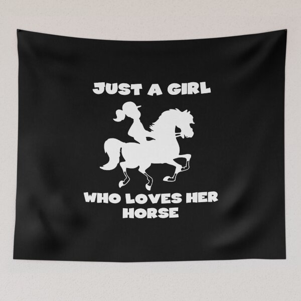 Item preview, Just a Girl Who Loves Her Horse | Women Horse Riding Gifts designed and sold by Shoebob.