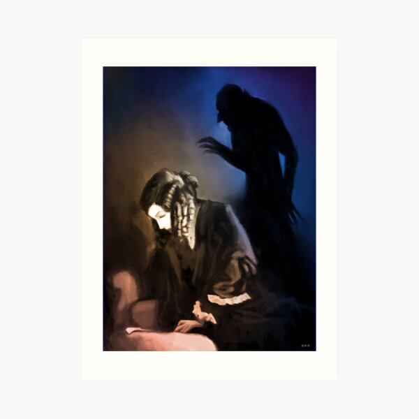She Is Haunting Me Art Print