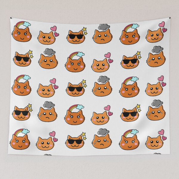 Item preview, Cute Kawaii Cats designed and sold by Mywaymylife.
