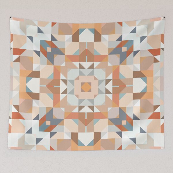 Item preview, Autumn Quilt Mandala designed and sold by Kelly Dietrich Mandala & Fractal Art.