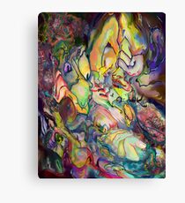 Finger Knit Canvas Print