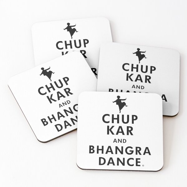 Item preview, Chup Kar and Dance Bhangra Funny Indian Punjabi  designed and sold by Phulkari Co.