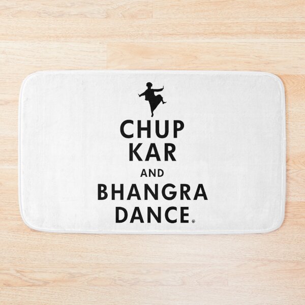 Item preview, Chup Kar and Dance Bhangra Funny Indian Punjabi  designed and sold by Phulkari Co.
