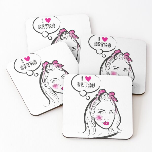 Item preview, I love retro designed and sold by MadeByLen.