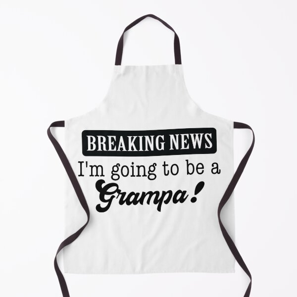 Item preview, Breaking News - I'm Going to be a Grampa! designed and sold by LovenLaughter.