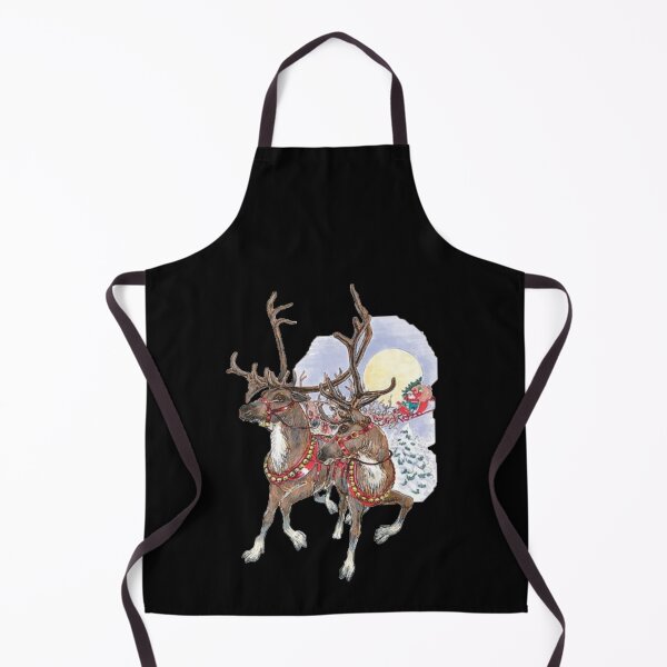 Item preview, Christmas design featuring Reindeer and a Sleigh designed and sold by TeeZoneZtore.