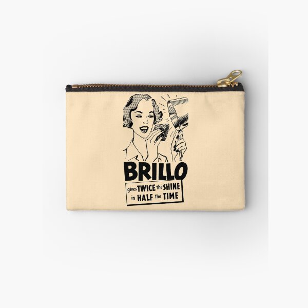 Item preview, BRILLO SCOURING PAD - ADVERT designed and sold by ThrowbackAds.