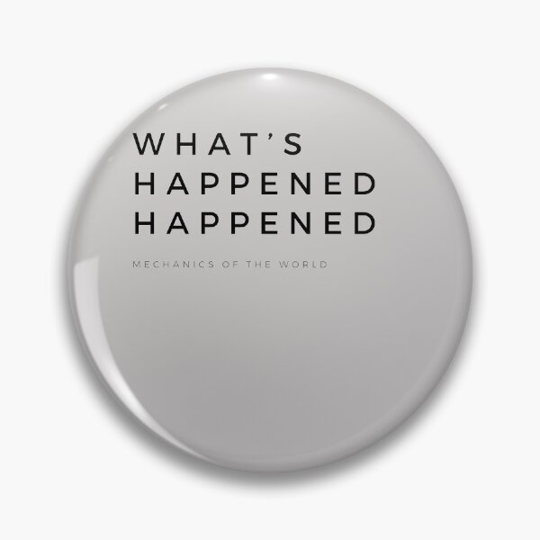 Item preview, Whats happened happened tenet inspired LITE designed and sold by gloriaC CREATE.