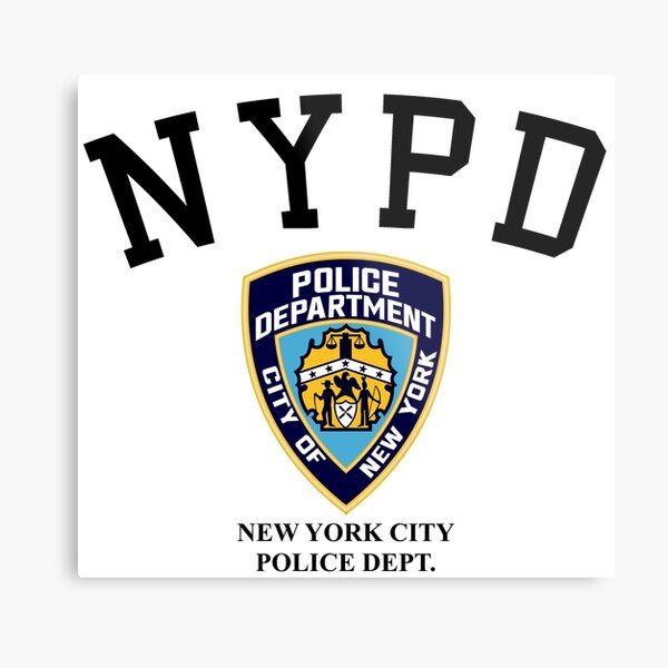 Nypd Metal Prints | Redbubble